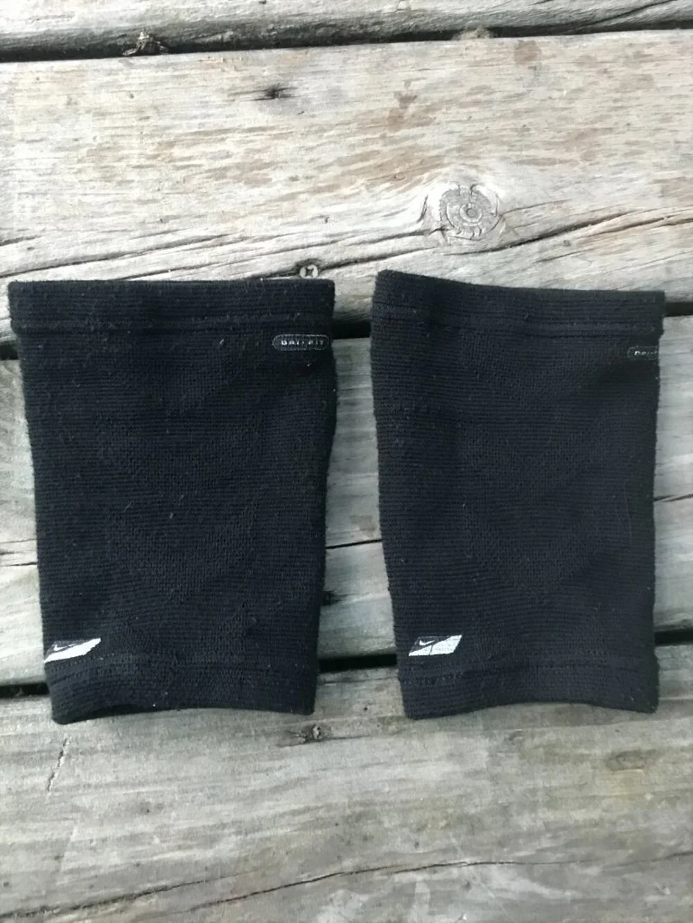 Nike Volleyball Knee Pads Girls/Womens XS/S Black w/ White Swoosh